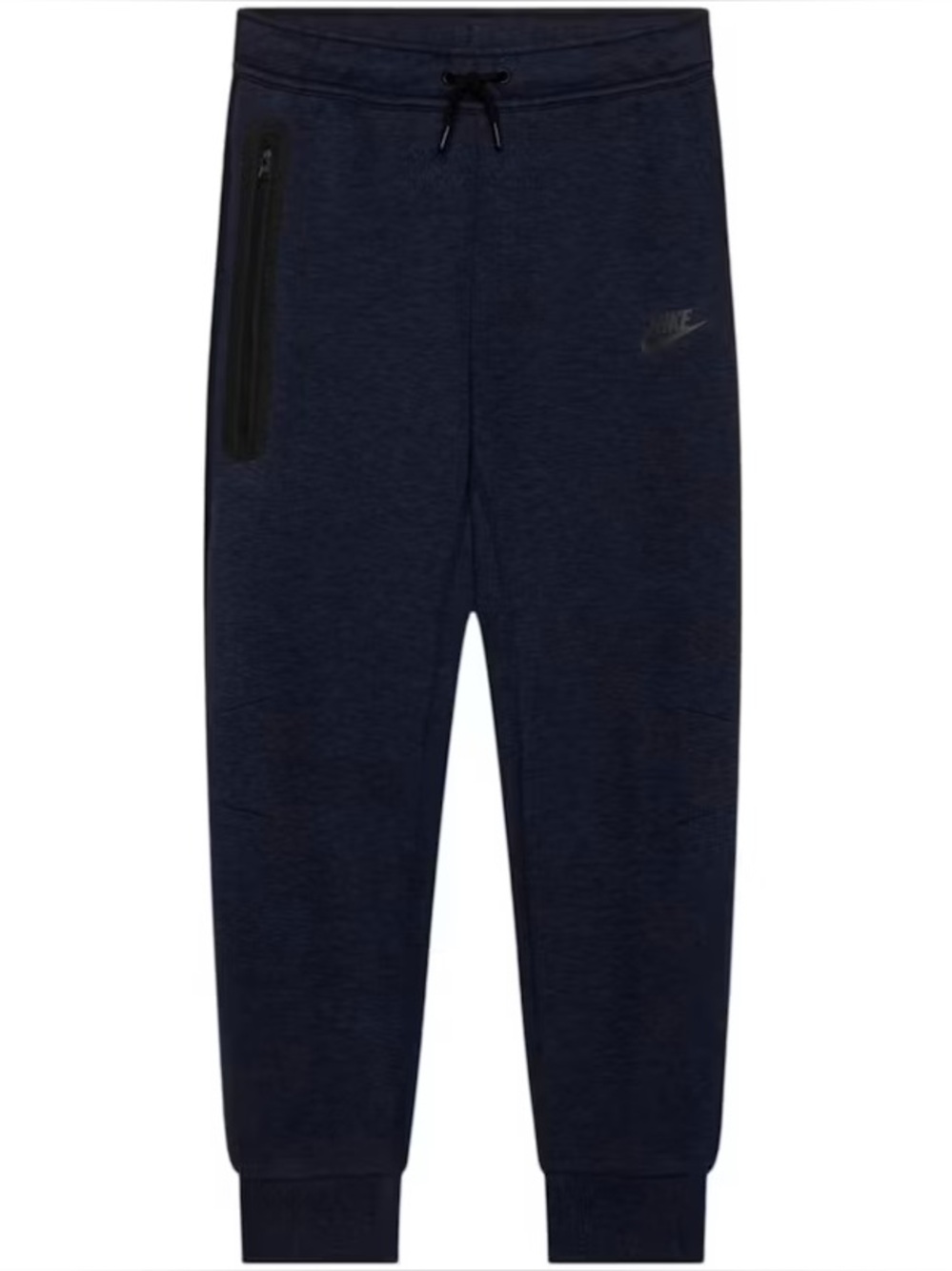 Nike Tech Fleece Kids Navy Jogger Sweatpants with Zipper Pocket